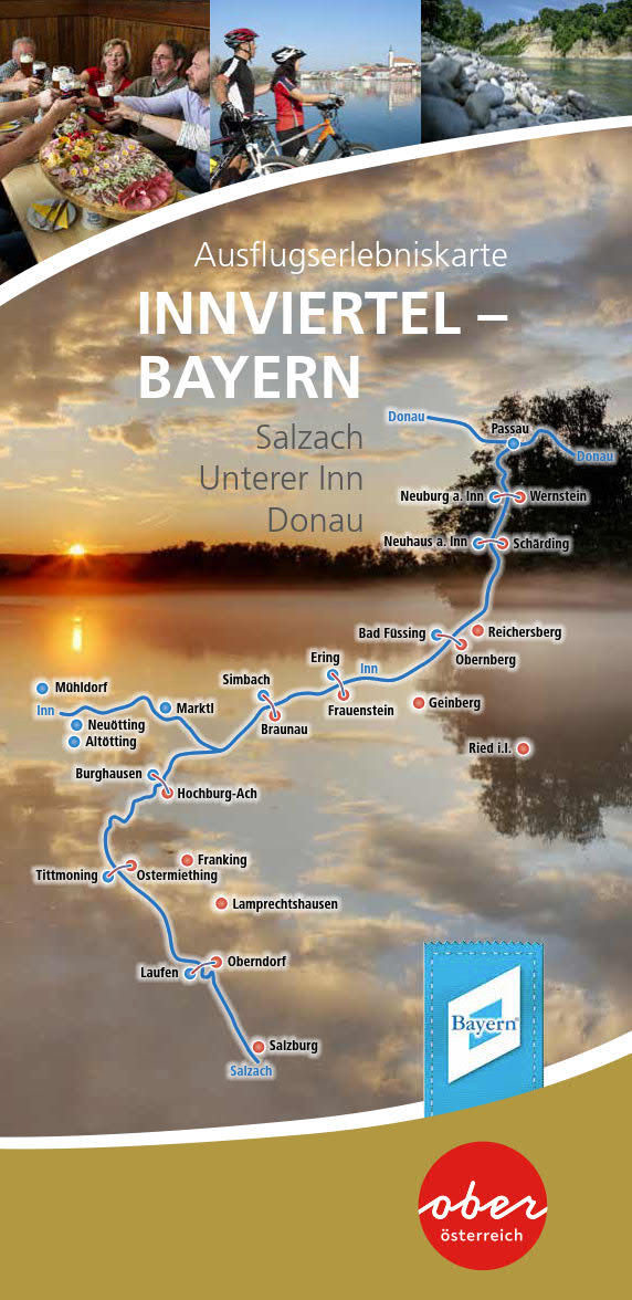 Ausflugserlebniskarte Innviertel-Bayern